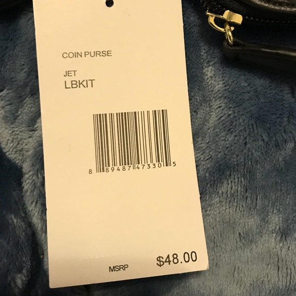 Betsey Johnson Cat Or Dog Coin Purse Wristlet NWT - Picture 5 of 5